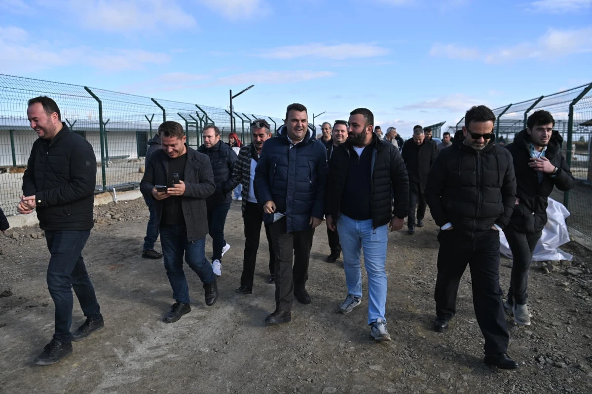 Başkan Nallar Gazetecilerle Belediye Hizmetlerini Gezdi