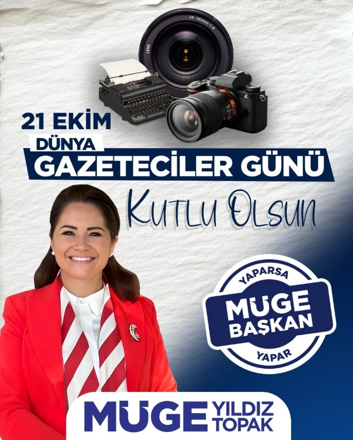 BAŞKAN TOPAK: ‘TARAFSIZ VE ÖZGÜR BASIN GÜÇLÜ TOPLUMUN TEMELİDİR!’