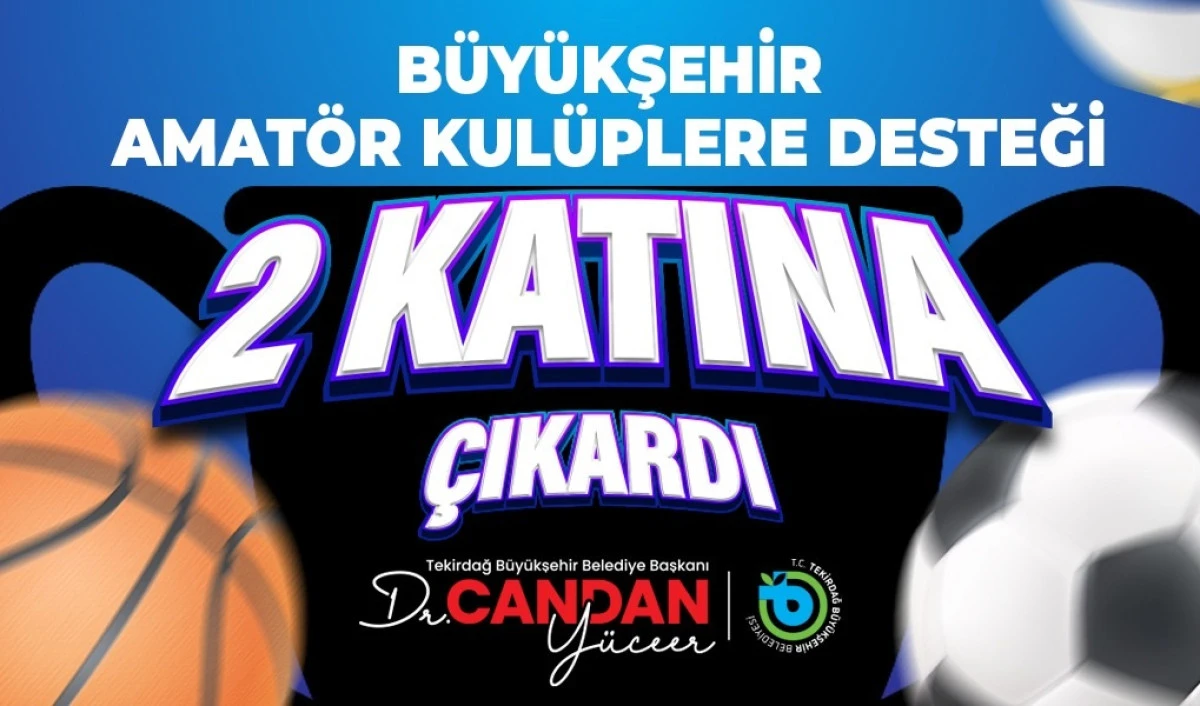  Büyükşehir’den Amatör Kulüplere Rekor Destek: 8 Milyon TL!