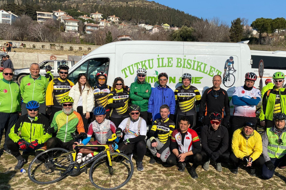 Çanakkale Tekirdağ’dan Başlar bisiklet turu düzenlendi