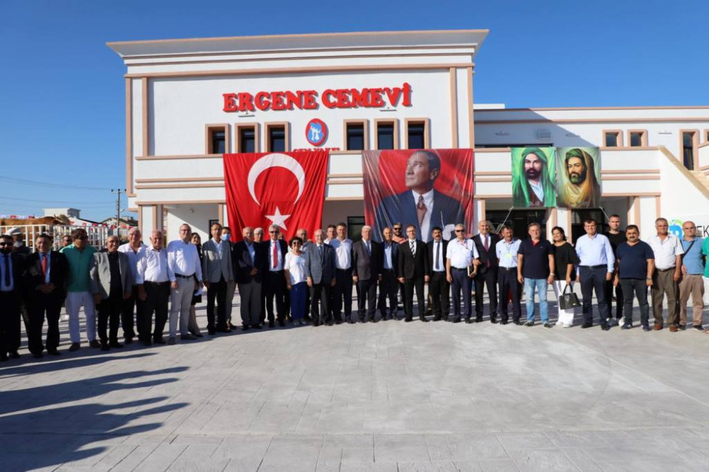 ERGENE SOSYOKÜLTÜREL TESİS CEMEVİ VE AŞEVİ DÜZENLENEN TÖRENLE HİZMETE SUNULDU