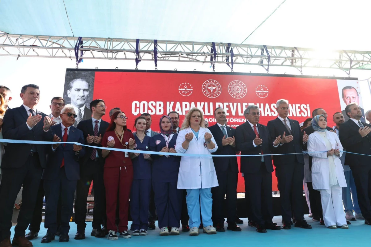 KAPAKLI&rsquo;NIN YENİ SAĞLIK &Uuml;SS&Uuml; RESMEN A&Ccedil;ILDI