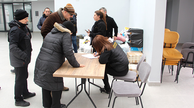 Saray’dan deprem bölgesine destek