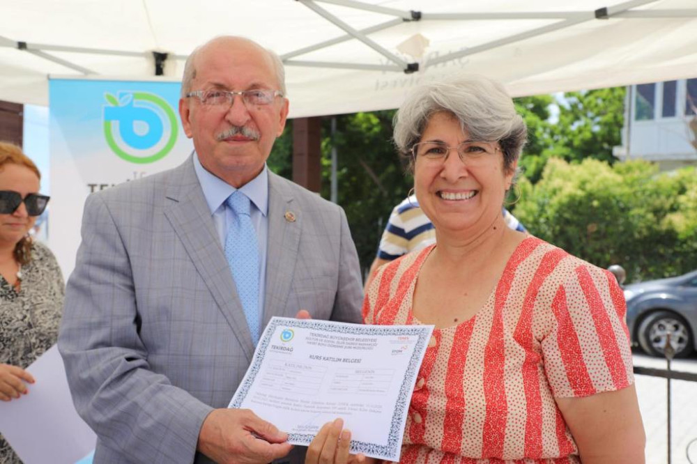 ŞARKÖY’DE TEMEK KAPANIŞ SERGİSİ VE SERTİFİKA TÖRENİ DÜZENLENDİ