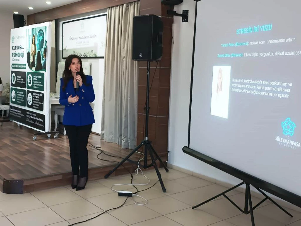 S&Uuml;LEYMANPAŞA BELEDİYESİ&rsquo;NDEN PERSONELE PSİKOLOJİK DAYANIKLILIK EĞİTİMİ