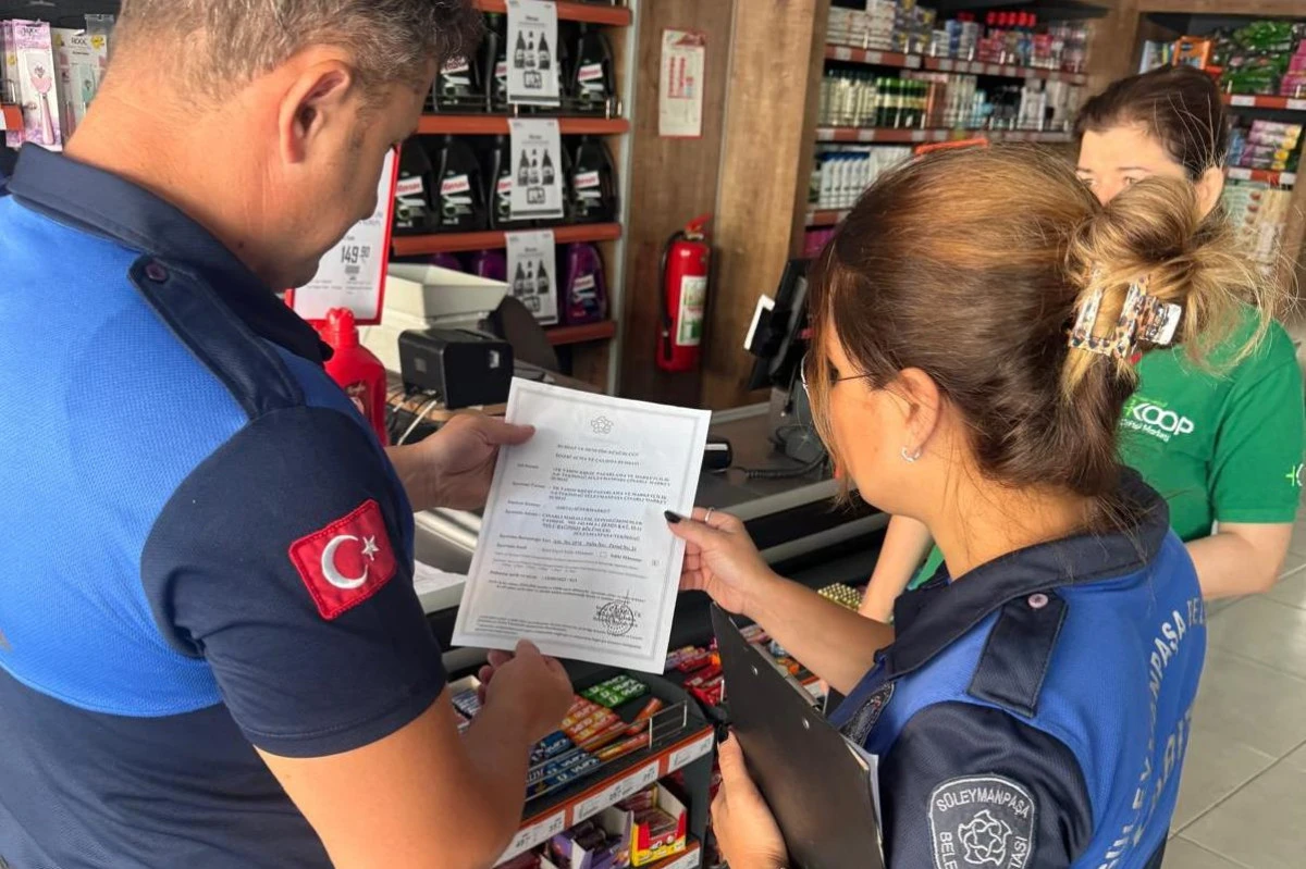 Süleymanpaşa’da Ruhsatsız İşletmelere Geçit Yok