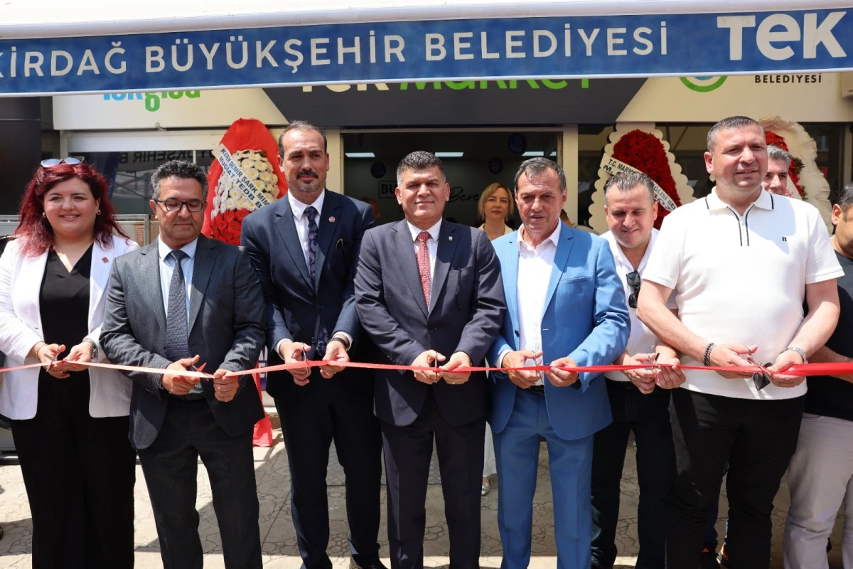 TEK Market Muratlı&rsquo;da Kapılarını A&ccedil;tı