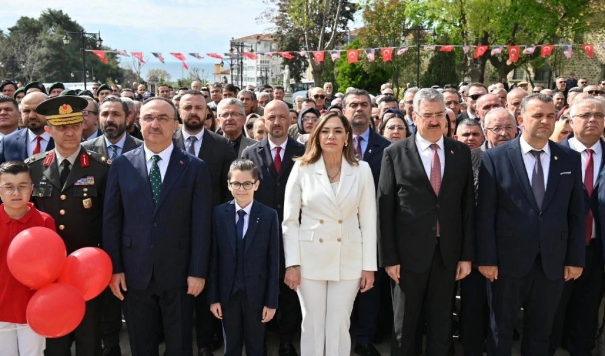 TEKİRDAĞ&rsquo;DA 23 NİSAN T&Ouml;REN VE ETKİNLİKLERLE KUTLANDI