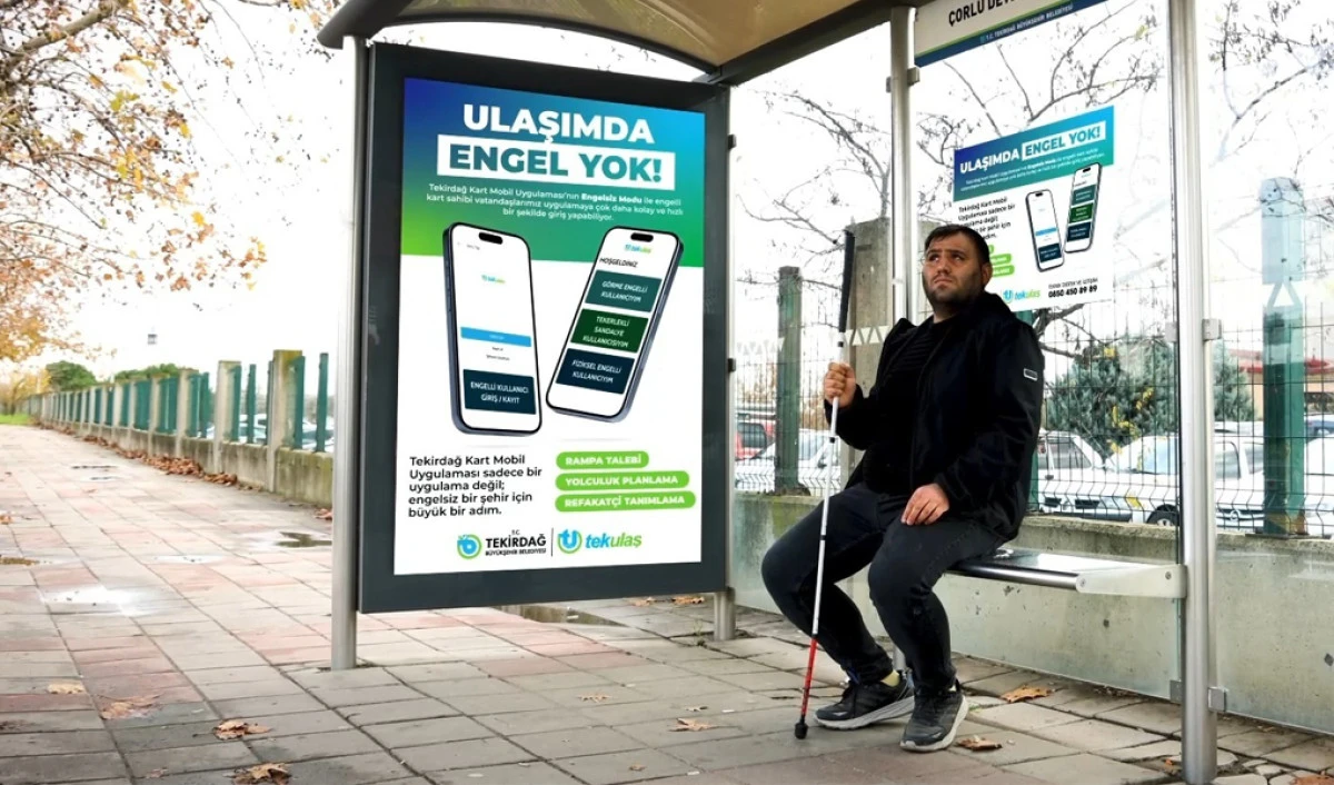 Tekirdağ’da Ulaşımda Engelsiz Dönem: Mobil Uygulamayla Şoföre Anında Erişim