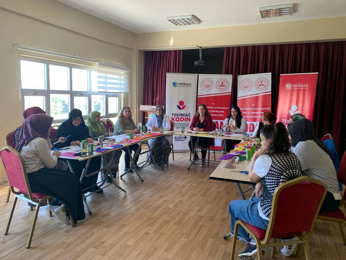 Tekirdağlı Kadınlar Sanatla Güven Haritalarını Oluşturdu!